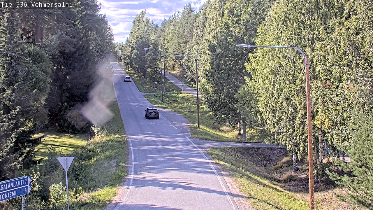 Kelikamerat Kuva Tie 536 Kuopio, Vehmersalmi, Kuopio, Pohjois-Savo