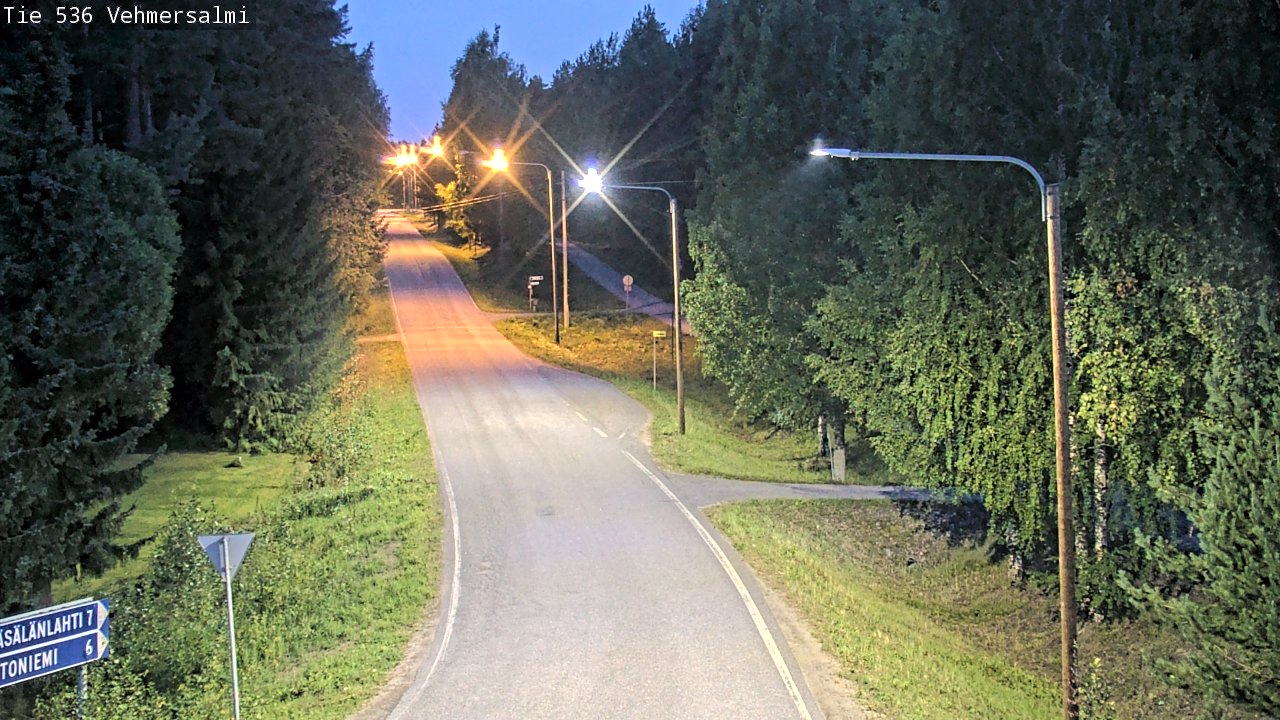 Kelikamerat Kuva Tie 536 Kuopio, Vehmersalmi, Kuopio, Pohjois-Savo