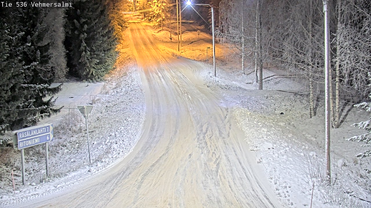 Kelikamerat Kuva Tie 536 Kuopio, Vehmersalmi, Kuopio, Pohjois-Savo