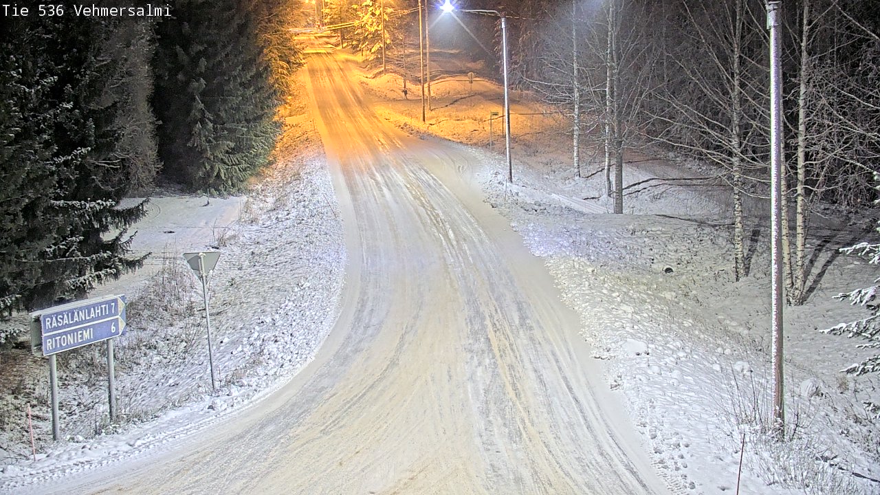 Kelikamerat Kuva Tie 536 Kuopio, Vehmersalmi, Kuopio, Pohjois-Savo