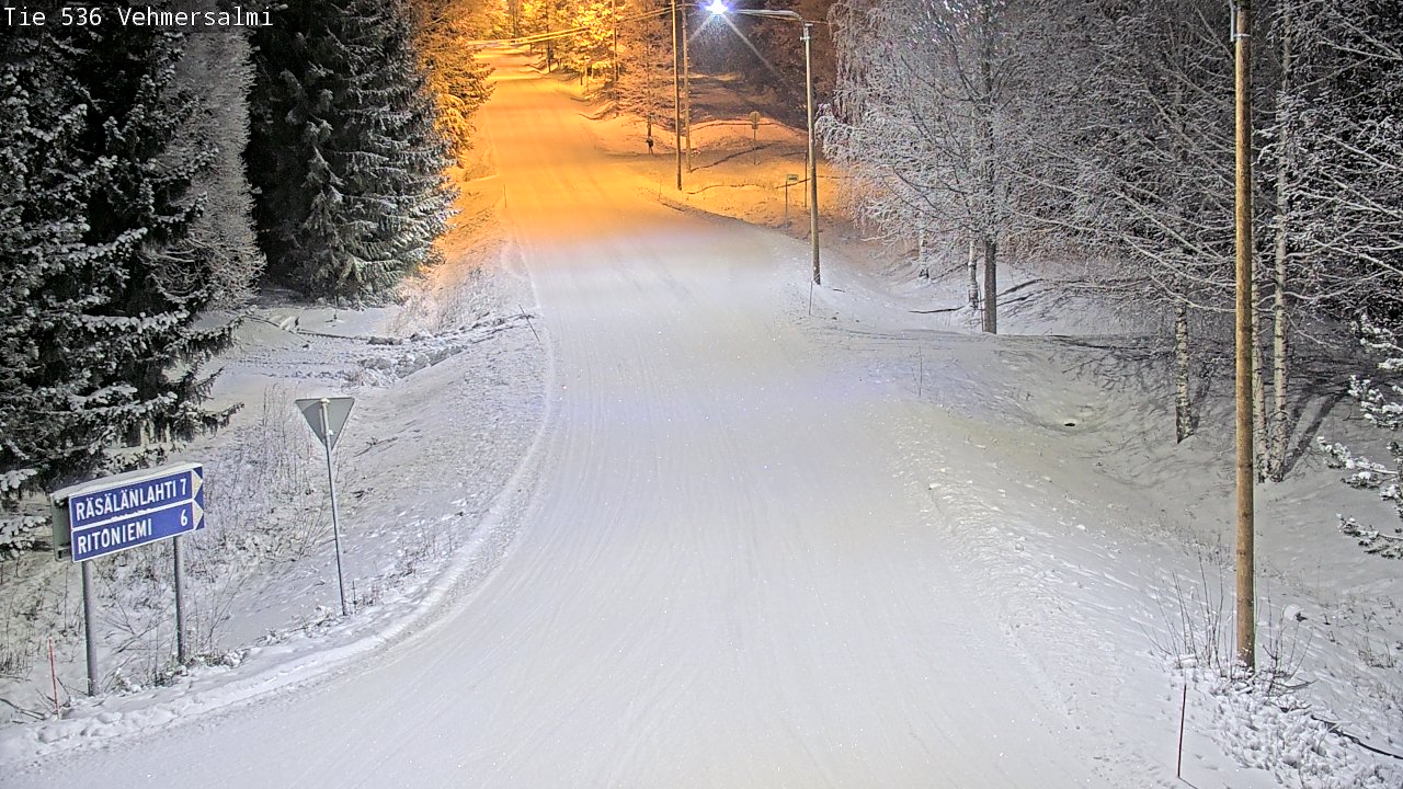 Kelikamerat Kuva Tie 536 Kuopio, Vehmersalmi, Kuopio, Pohjois-Savo