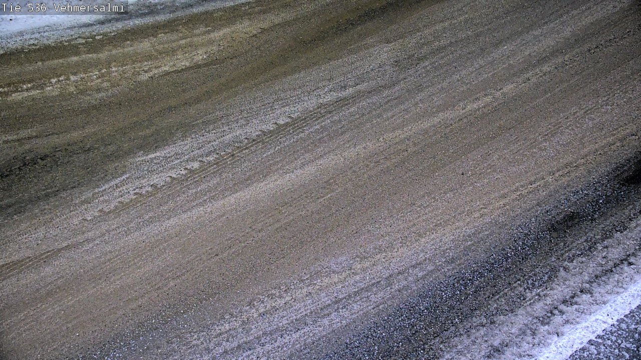 Weather Camera Image Väg 536 Kuopio, Vehmersalmi, Kuopio, Pohjois-Savo