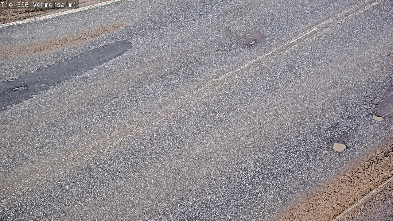 Weather Camera Image Väg 536 Kuopio, Vehmersalmi, Kuopio, Pohjois-Savo