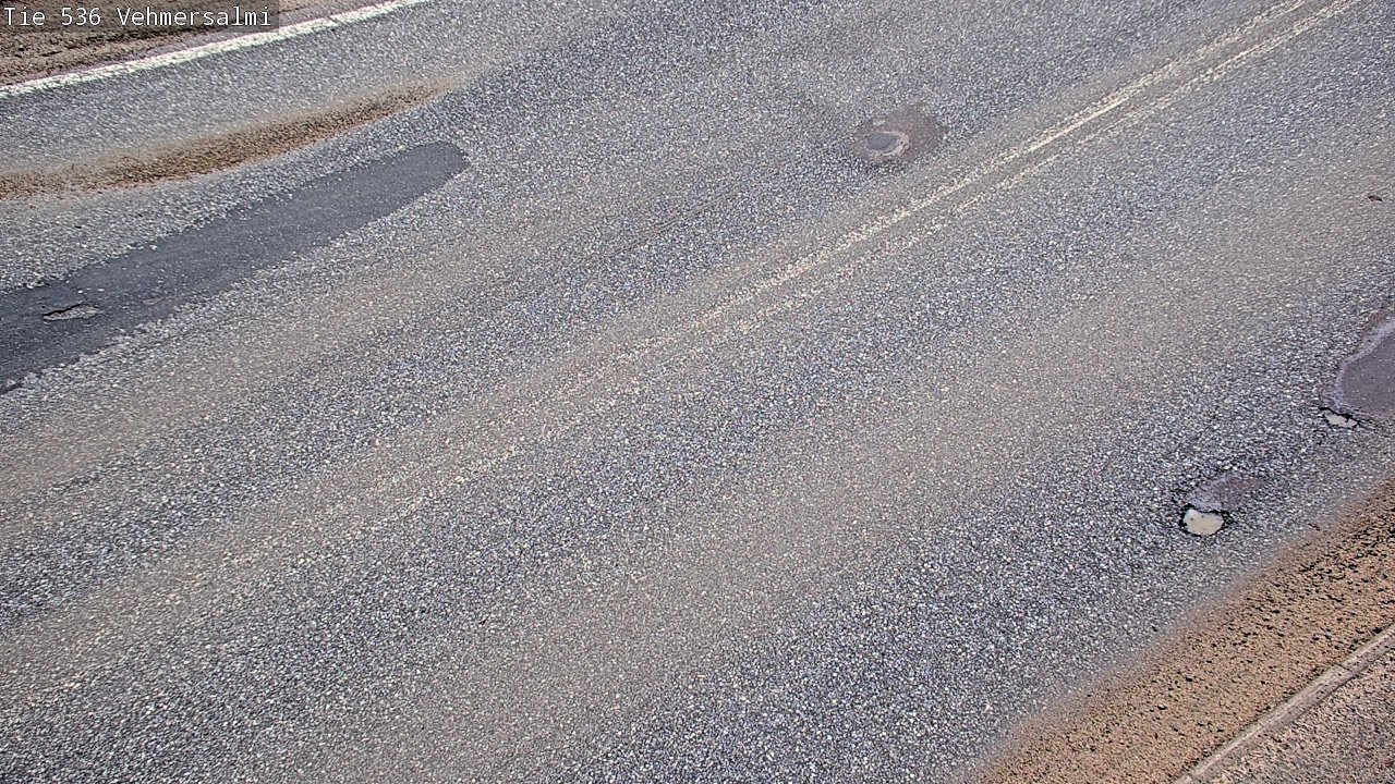 Weather Camera Image Väg 536 Kuopio, Vehmersalmi, Kuopio, Pohjois-Savo