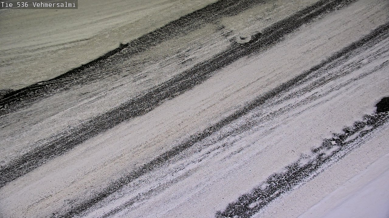 Weather Camera Image Väg 536 Kuopio, Vehmersalmi, Kuopio, Pohjois-Savo
