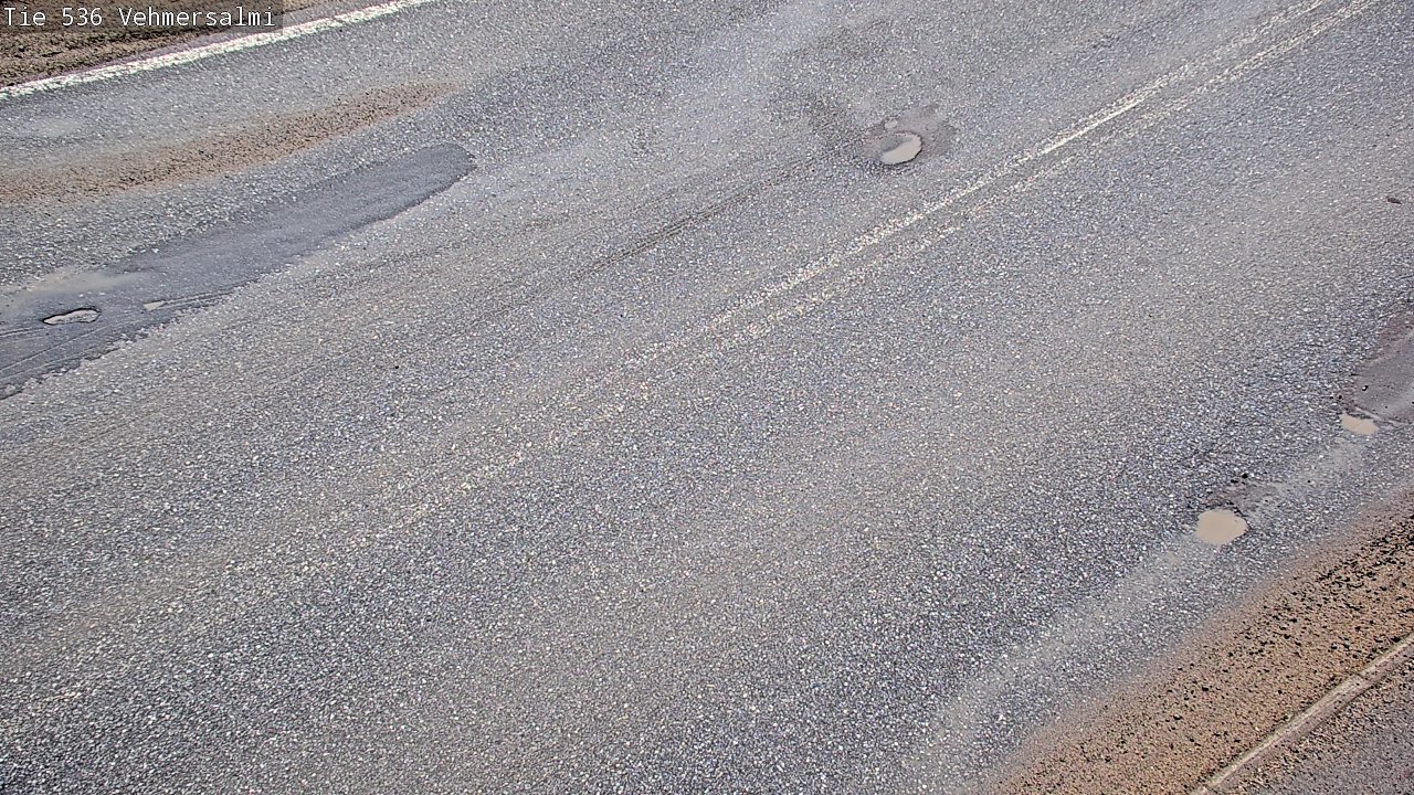 Weather Camera Image Väg 536 Kuopio, Vehmersalmi, Kuopio, Pohjois-Savo