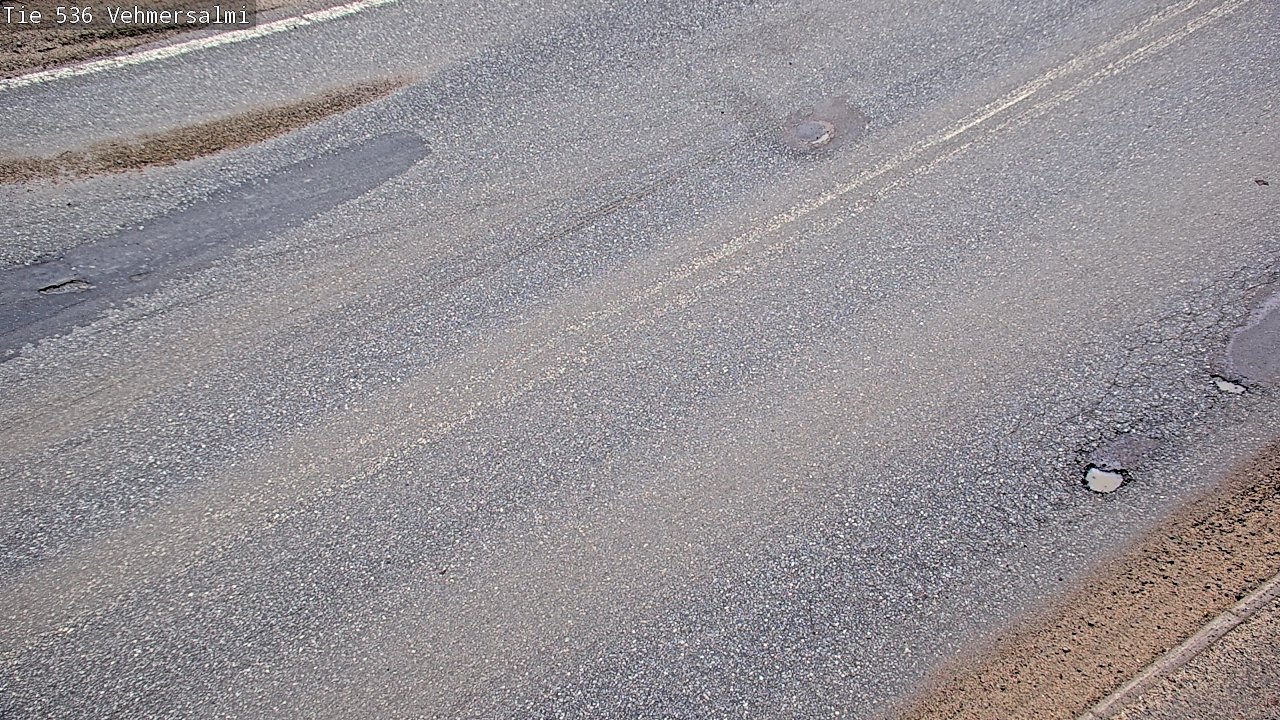 Weather Camera Image Väg 536 Kuopio, Vehmersalmi, Kuopio, Pohjois-Savo