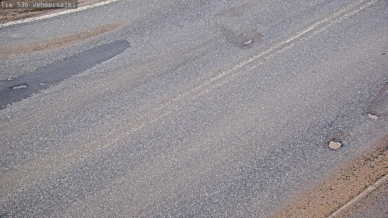 Weather Camera Image Väg 536 Kuopio, Vehmersalmi, Kuopio, Pohjois-Savo