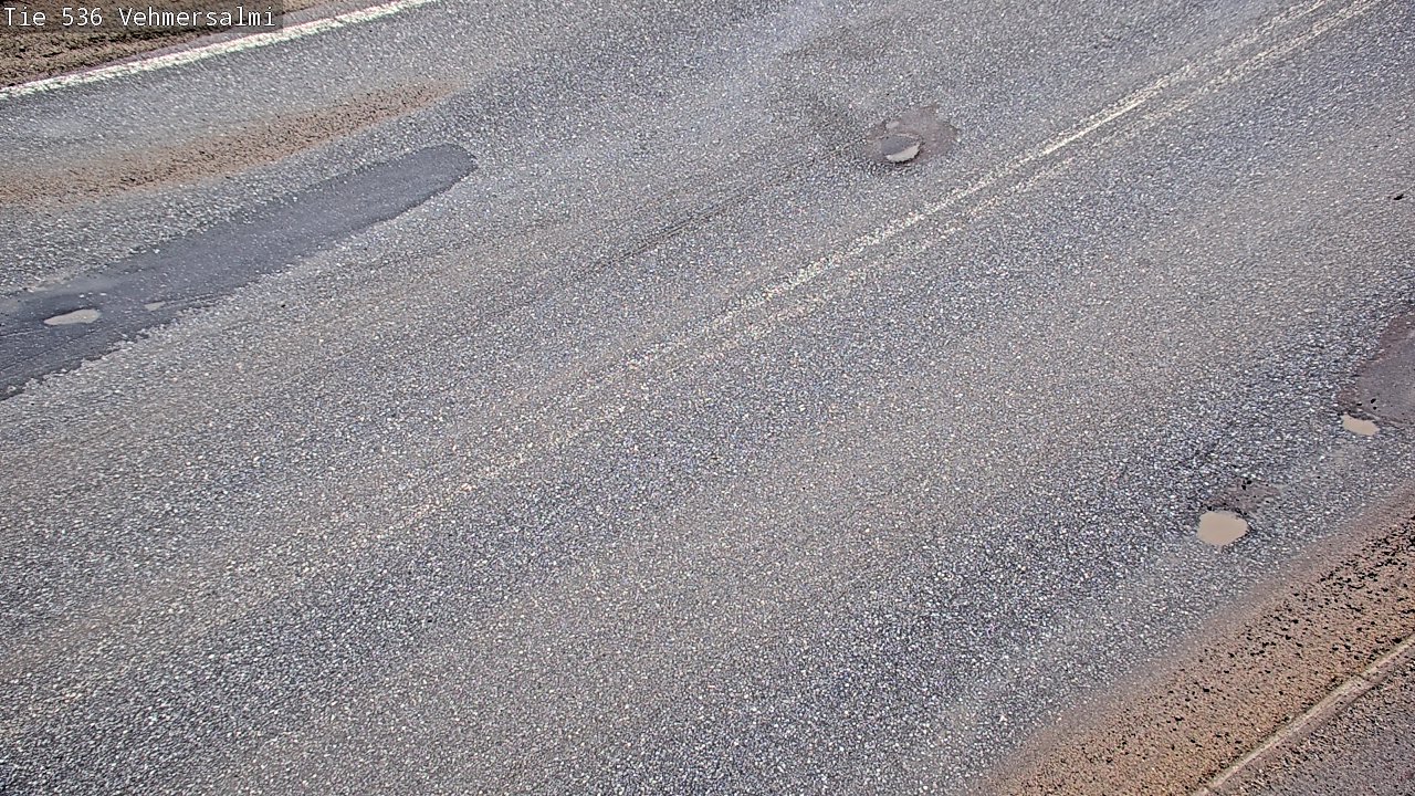 Weather Camera Image Väg 536 Kuopio, Vehmersalmi, Kuopio, Pohjois-Savo