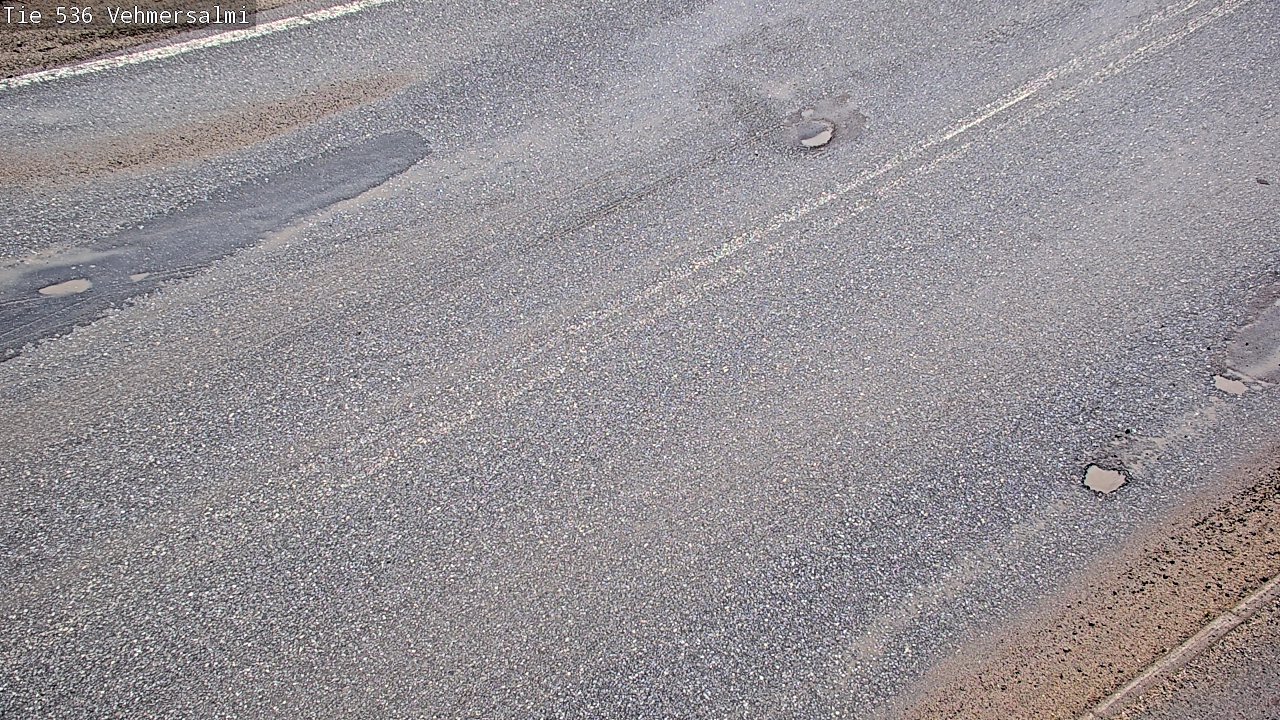 Weather Camera Image Väg 536 Kuopio, Vehmersalmi, Kuopio, Pohjois-Savo
