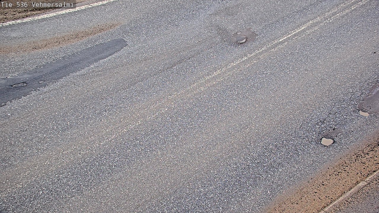 Weather Camera Image Väg 536 Kuopio, Vehmersalmi, Kuopio, Pohjois-Savo