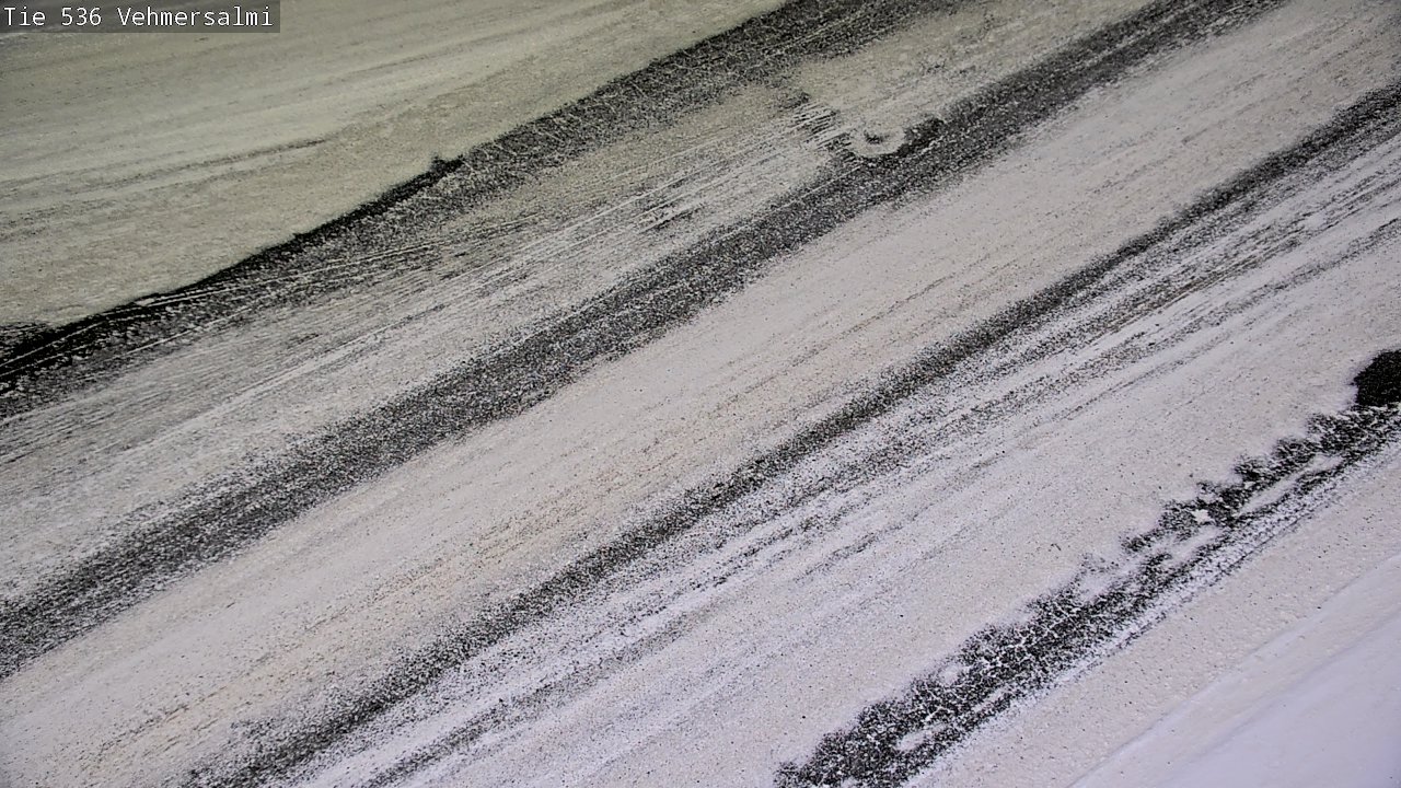 Weather Camera Image Väg 536 Kuopio, Vehmersalmi, Kuopio, Pohjois-Savo