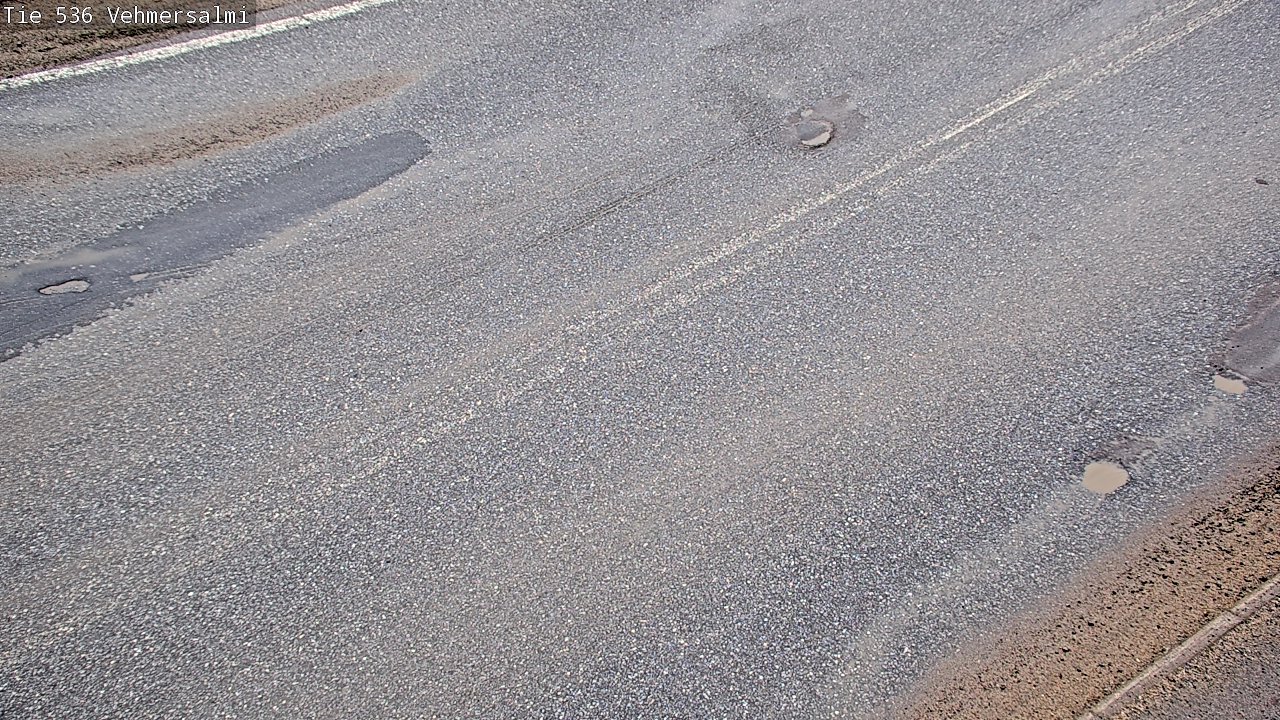 Weather Camera Image Väg 536 Kuopio, Vehmersalmi, Kuopio, Pohjois-Savo