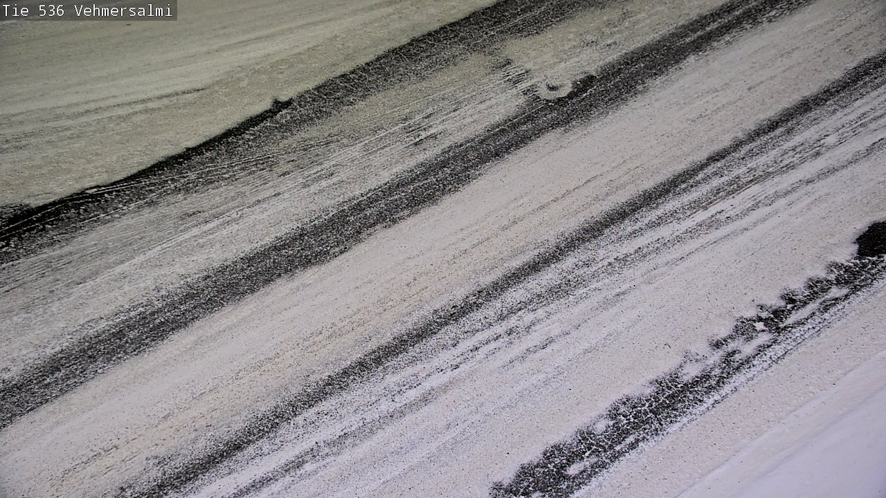 Weather Camera Image Väg 536 Kuopio, Vehmersalmi, Kuopio, Pohjois-Savo