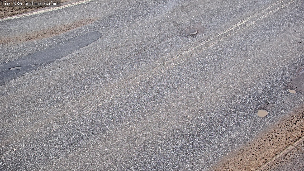 Weather Camera Image Väg 536 Kuopio, Vehmersalmi, Kuopio, Pohjois-Savo