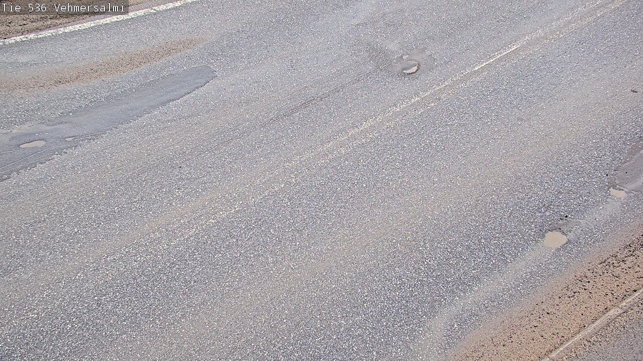 Weather Camera Image Väg 536 Kuopio, Vehmersalmi, Kuopio, Pohjois-Savo