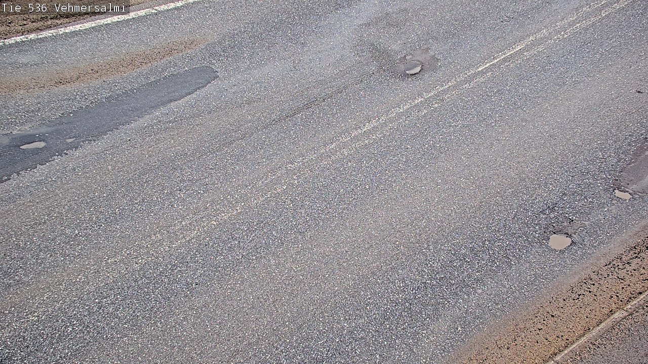 Weather Camera Image Väg 536 Kuopio, Vehmersalmi, Kuopio, Pohjois-Savo