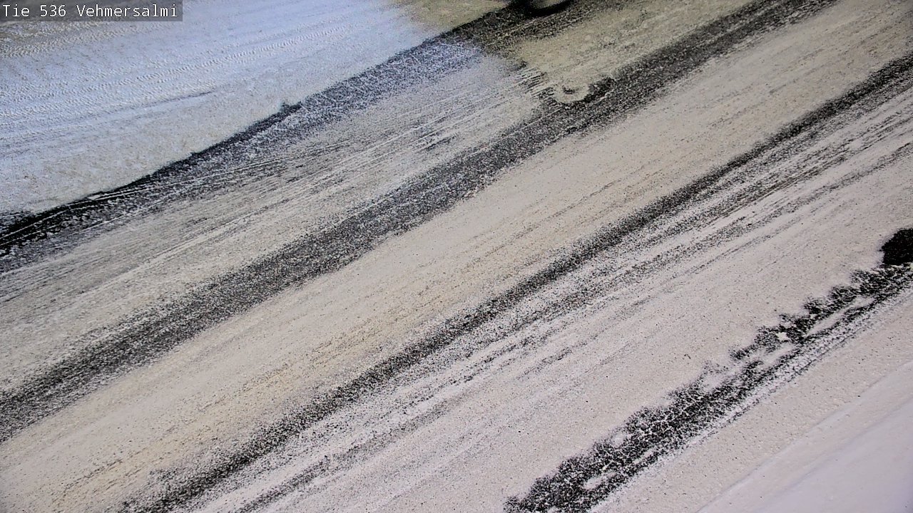 Weather Camera Image Väg 536 Kuopio, Vehmersalmi, Kuopio, Pohjois-Savo