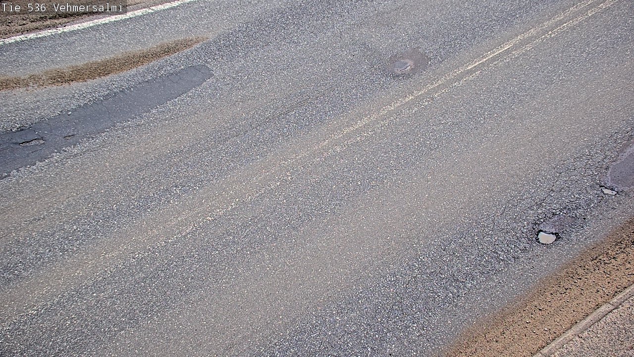 Weather Camera Image Väg 536 Kuopio, Vehmersalmi, Kuopio, Pohjois-Savo