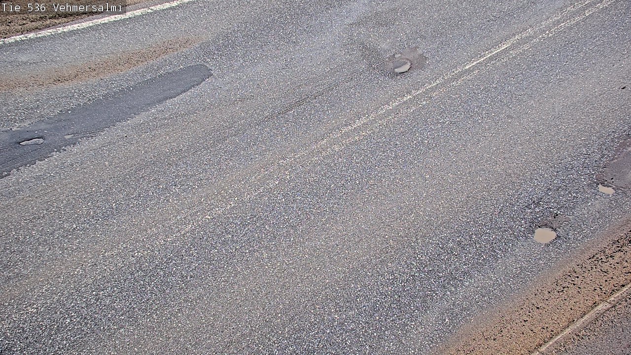 Weather Camera Image Väg 536 Kuopio, Vehmersalmi, Kuopio, Pohjois-Savo
