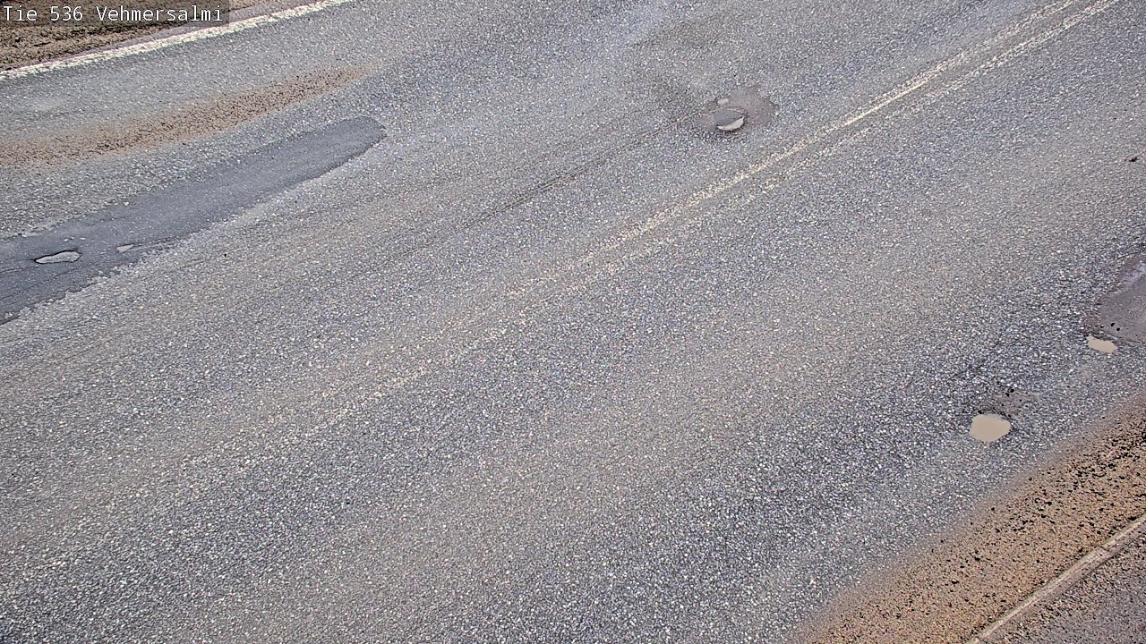 Weather Camera Image Väg 536 Kuopio, Vehmersalmi, Kuopio, Pohjois-Savo