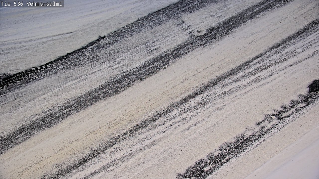 Weather Camera Image Väg 536 Kuopio, Vehmersalmi, Kuopio, Pohjois-Savo