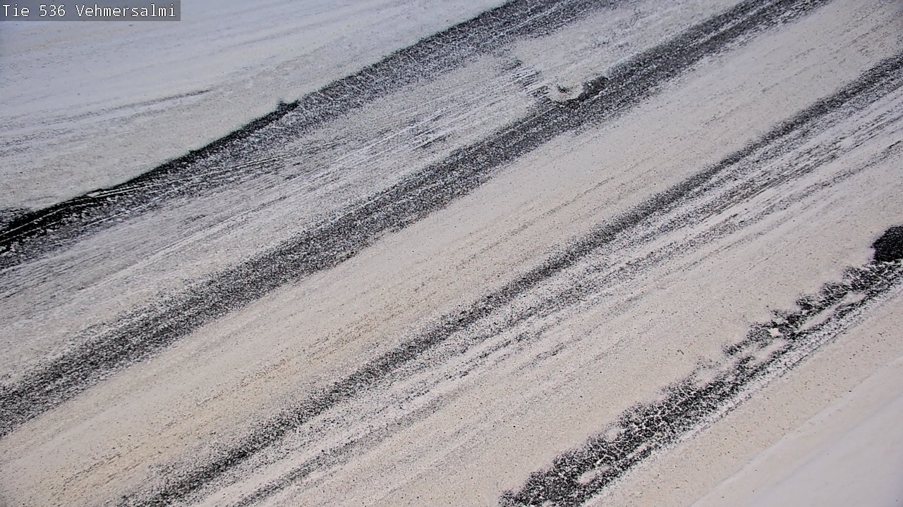 Weather Camera Image Väg 536 Kuopio, Vehmersalmi, Kuopio, Pohjois-Savo