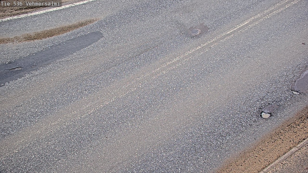Weather Camera Image Väg 536 Kuopio, Vehmersalmi, Kuopio, Pohjois-Savo