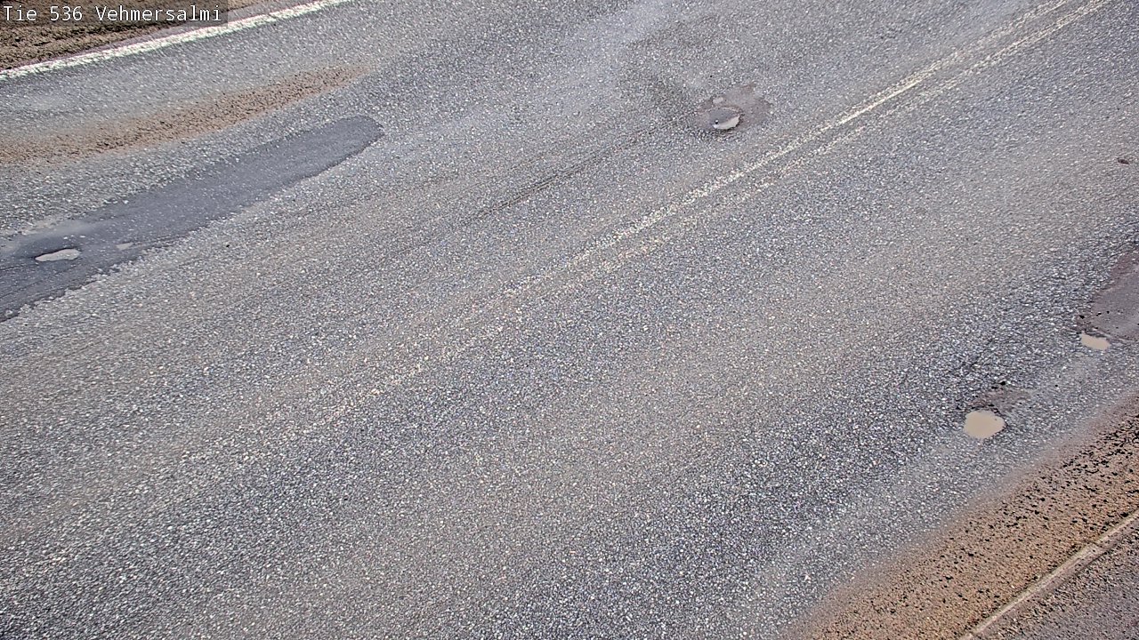 Weather Camera Image Väg 536 Kuopio, Vehmersalmi, Kuopio, Pohjois-Savo