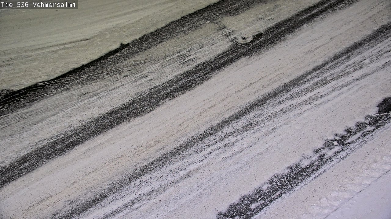 Weather Camera Image Road 536 Kuopio, Vehmersalmi, Kuopio, Pohjois-Savo