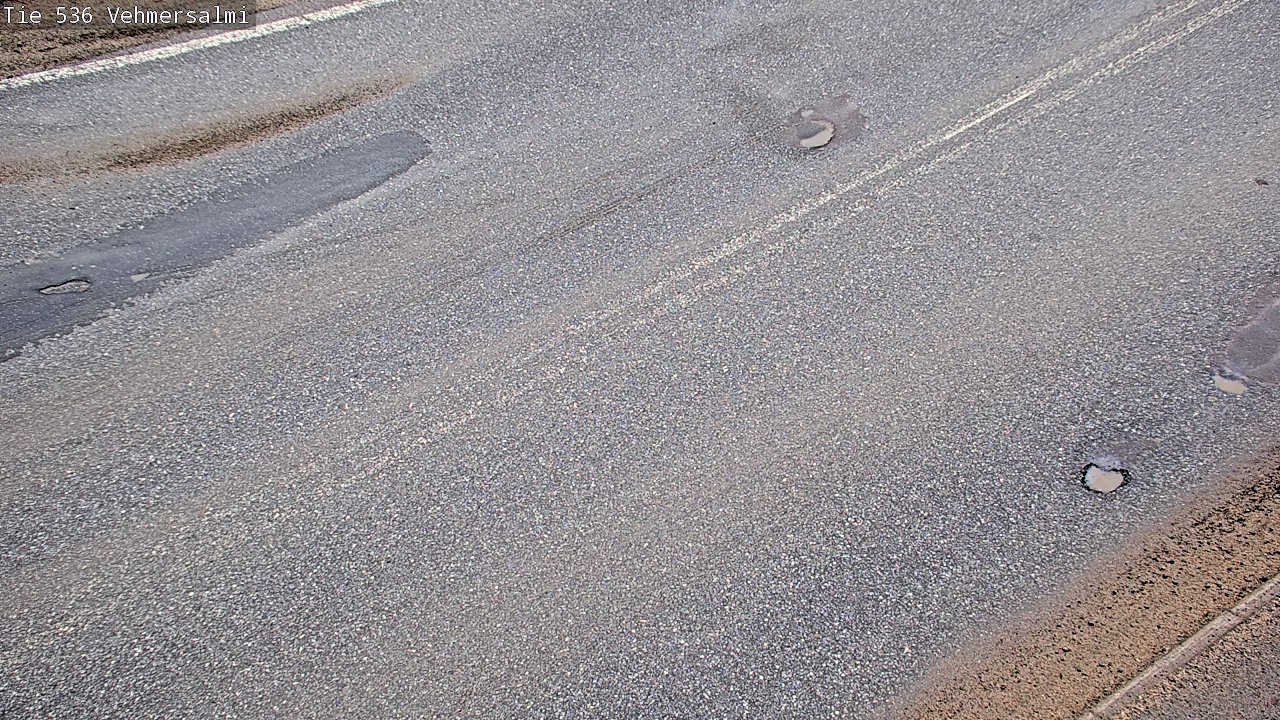 Weather Camera Image Väg 536 Kuopio, Vehmersalmi, Kuopio, Pohjois-Savo