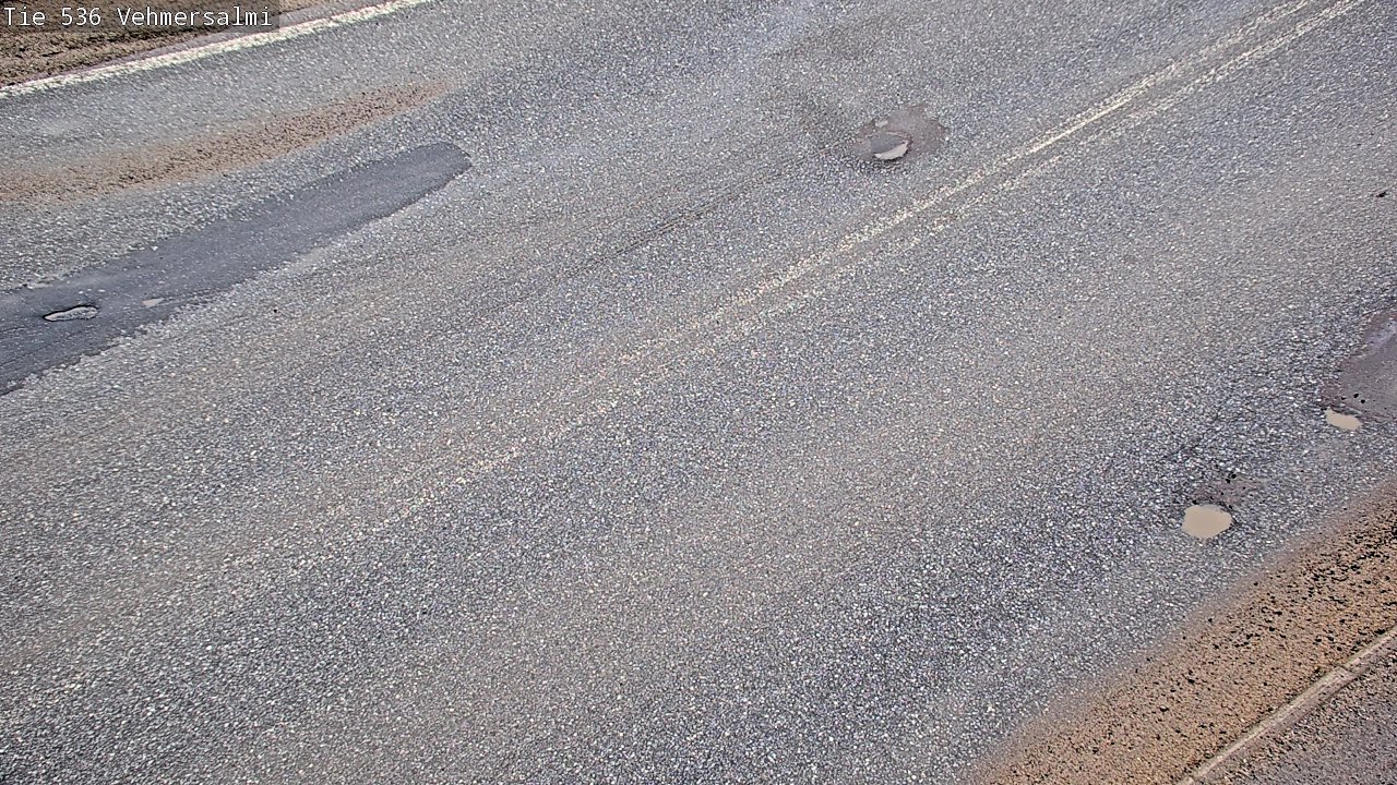 Weather Camera Image Väg 536 Kuopio, Vehmersalmi, Kuopio, Pohjois-Savo