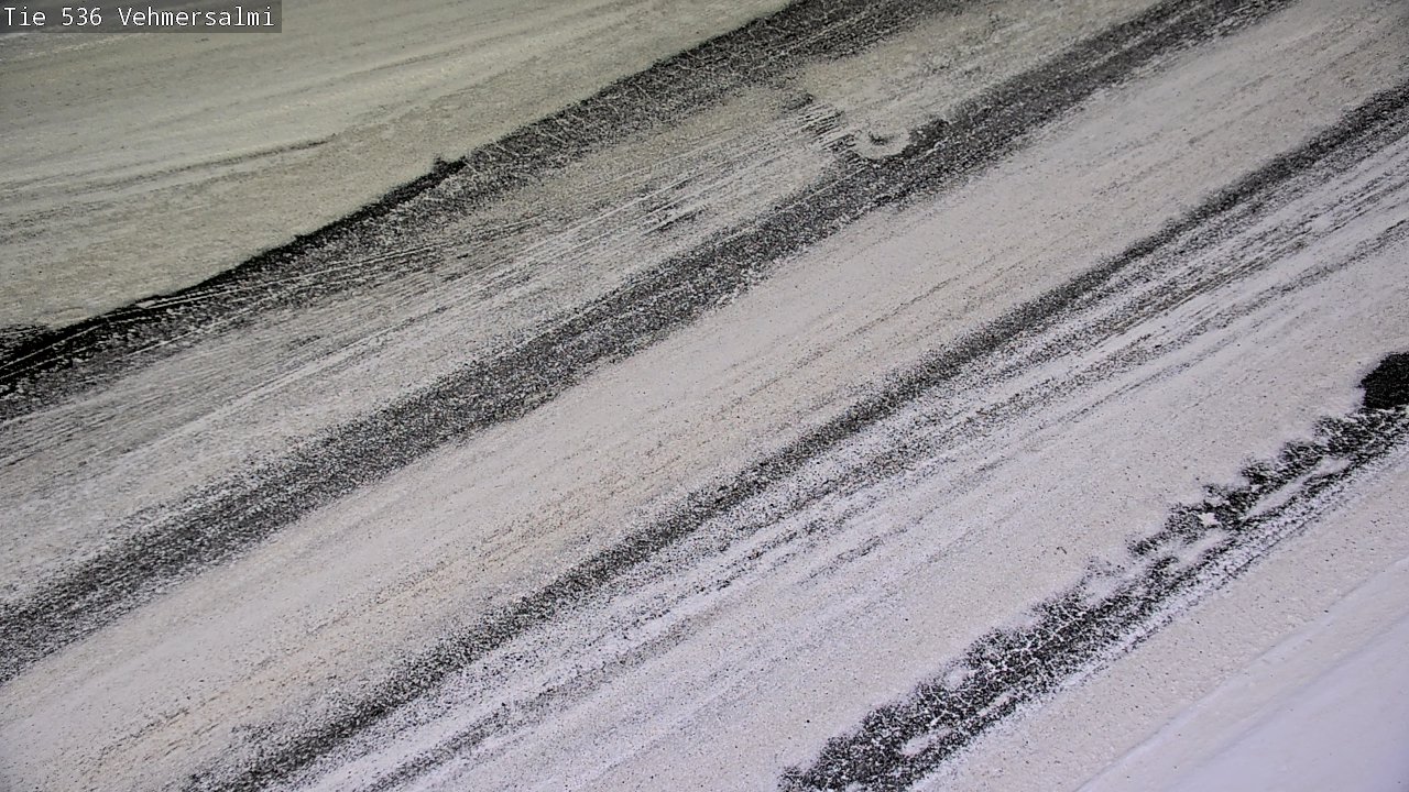 Weather Camera Image Väg 536 Kuopio, Vehmersalmi, Kuopio, Pohjois-Savo