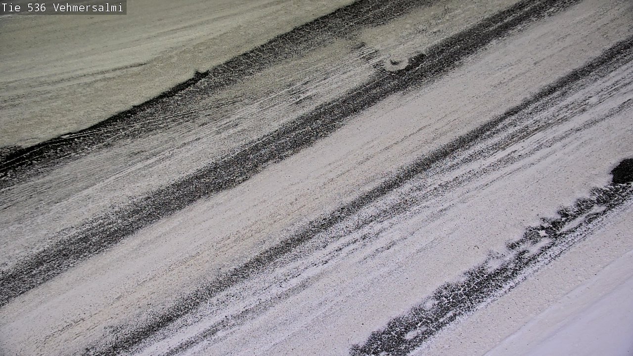 Weather Camera Image Väg 536 Kuopio, Vehmersalmi, Kuopio, Pohjois-Savo