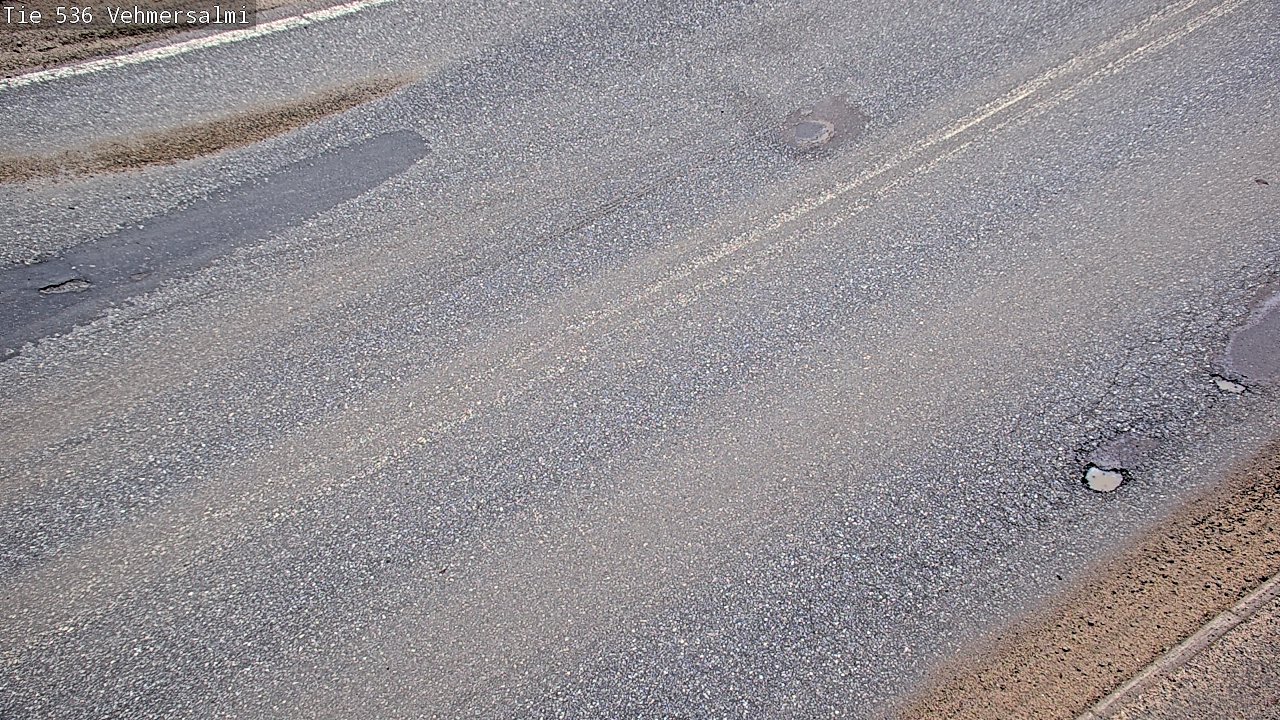 Weather Camera Image Väg 536 Kuopio, Vehmersalmi, Kuopio, Pohjois-Savo