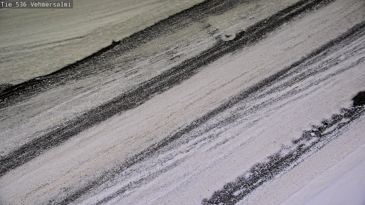 Weather Camera Image Väg 536 Kuopio, Vehmersalmi, Kuopio, Pohjois-Savo