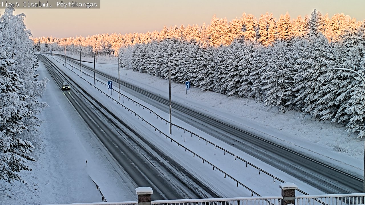 Weather Camera Image Väg 5 Idensalmi, Pöytäkangas, Iisalmi, Pohjois-Savo