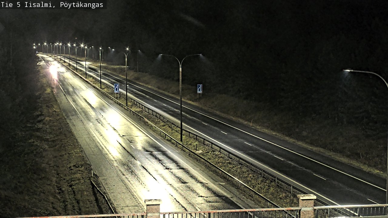 Weather Camera Image Väg 5 Idensalmi, Pöytäkangas, Iisalmi, Pohjois-Savo