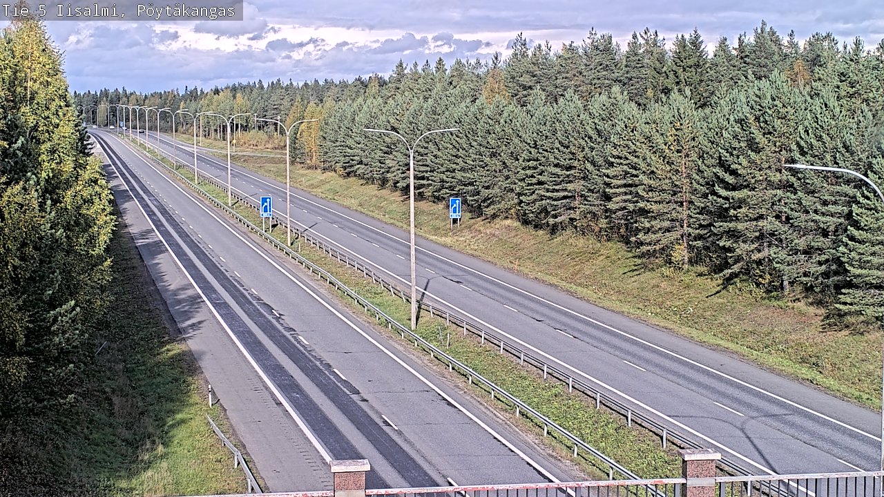 Kelikamerat Kuva Tie 5 Iisalmi, Pöytäkangas, Iisalmi, Pohjois-Savo