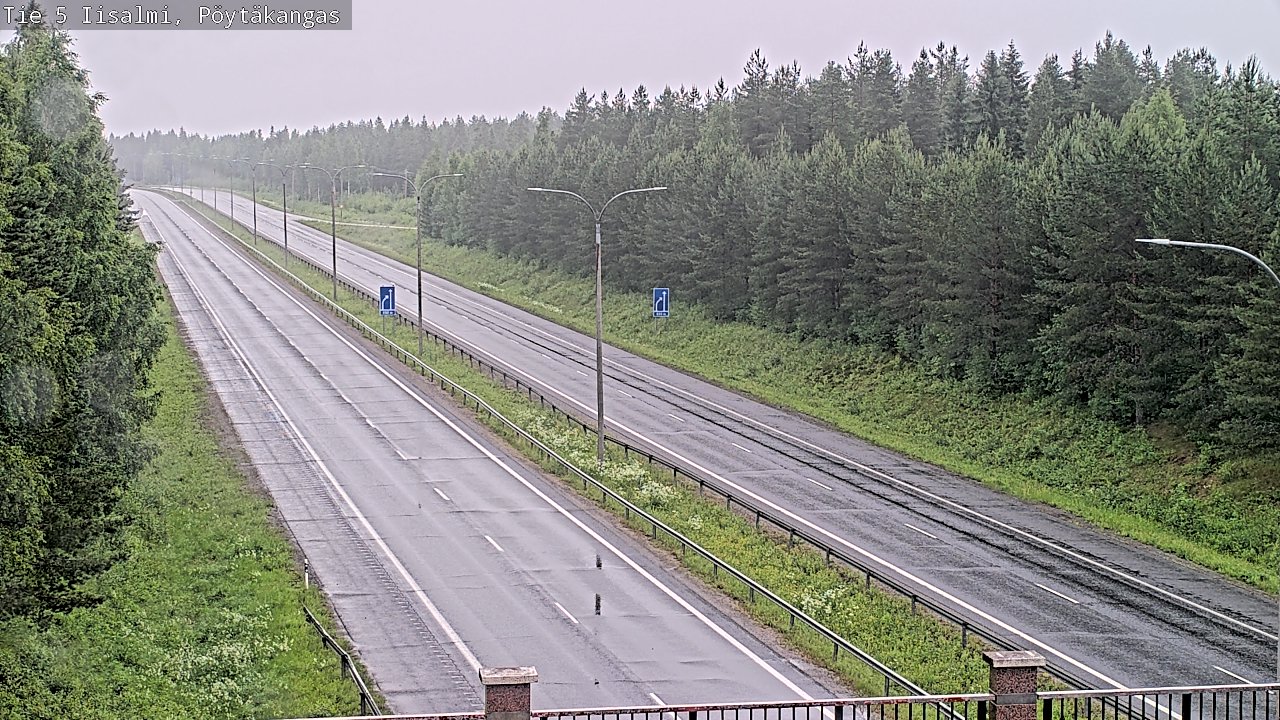 Kelikamerat Kuva Tie 5 Iisalmi, Pöytäkangas, Iisalmi, Pohjois-Savo