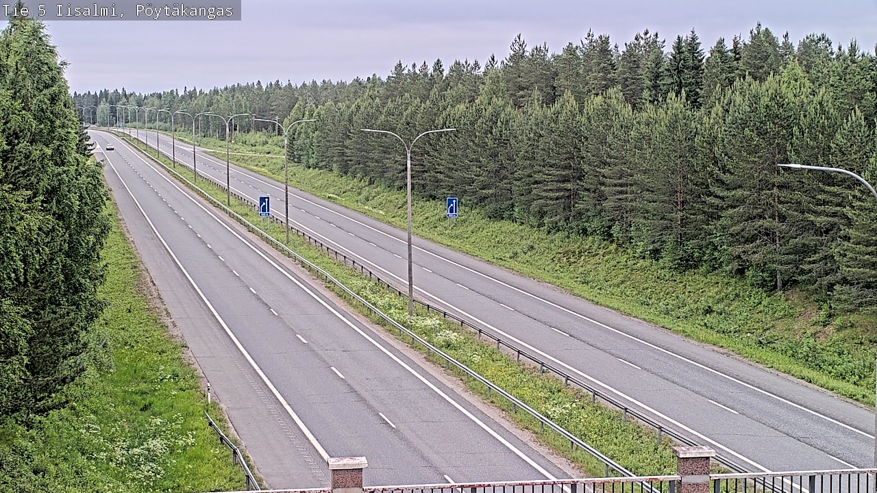 Kelikamerat Kuva Tie 5 Iisalmi, Pöytäkangas, Iisalmi, Pohjois-Savo