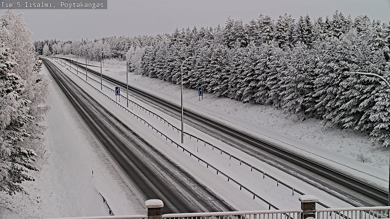 Kelikamerat Kuva Tie 5 Iisalmi, Pöytäkangas, Iisalmi, Pohjois-Savo