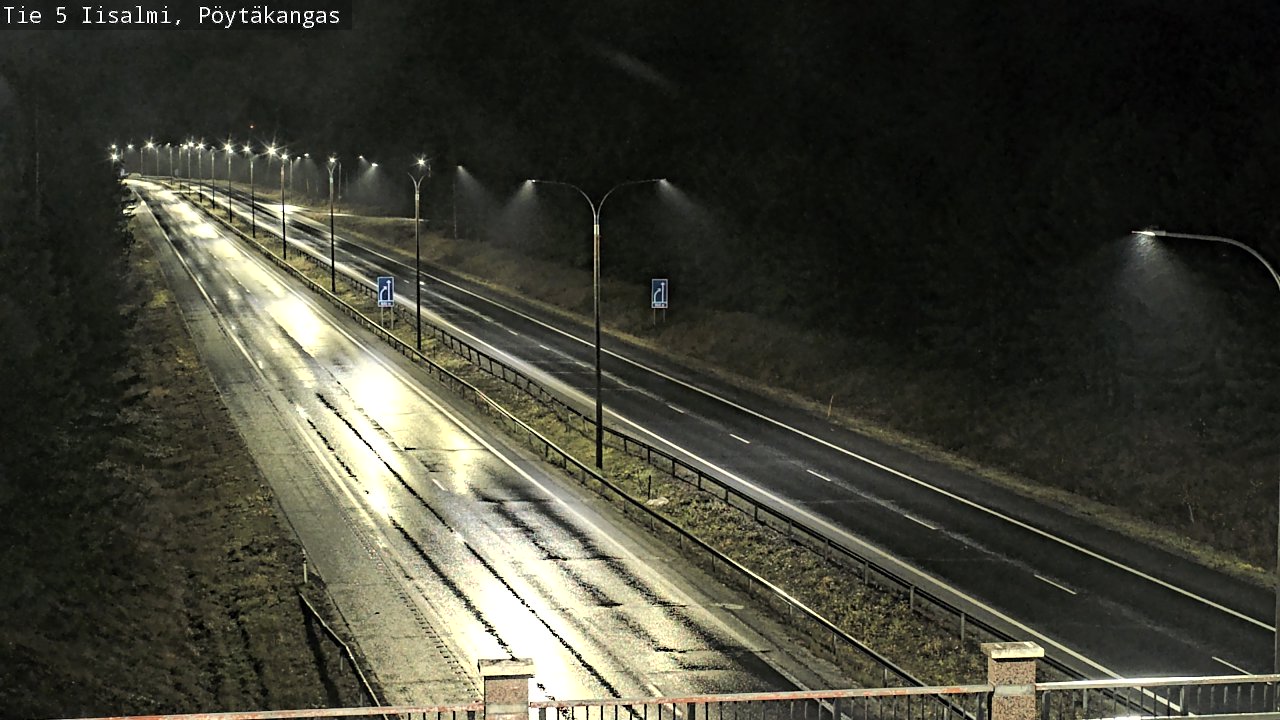 Weather Camera Image Väg 5 Idensalmi, Pöytäkangas, Iisalmi, Pohjois-Savo