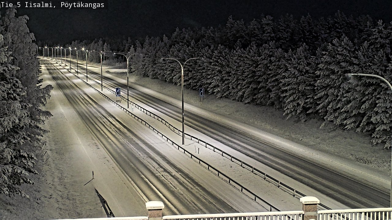 Weather Camera Image Väg 5 Idensalmi, Pöytäkangas, Iisalmi, Pohjois-Savo