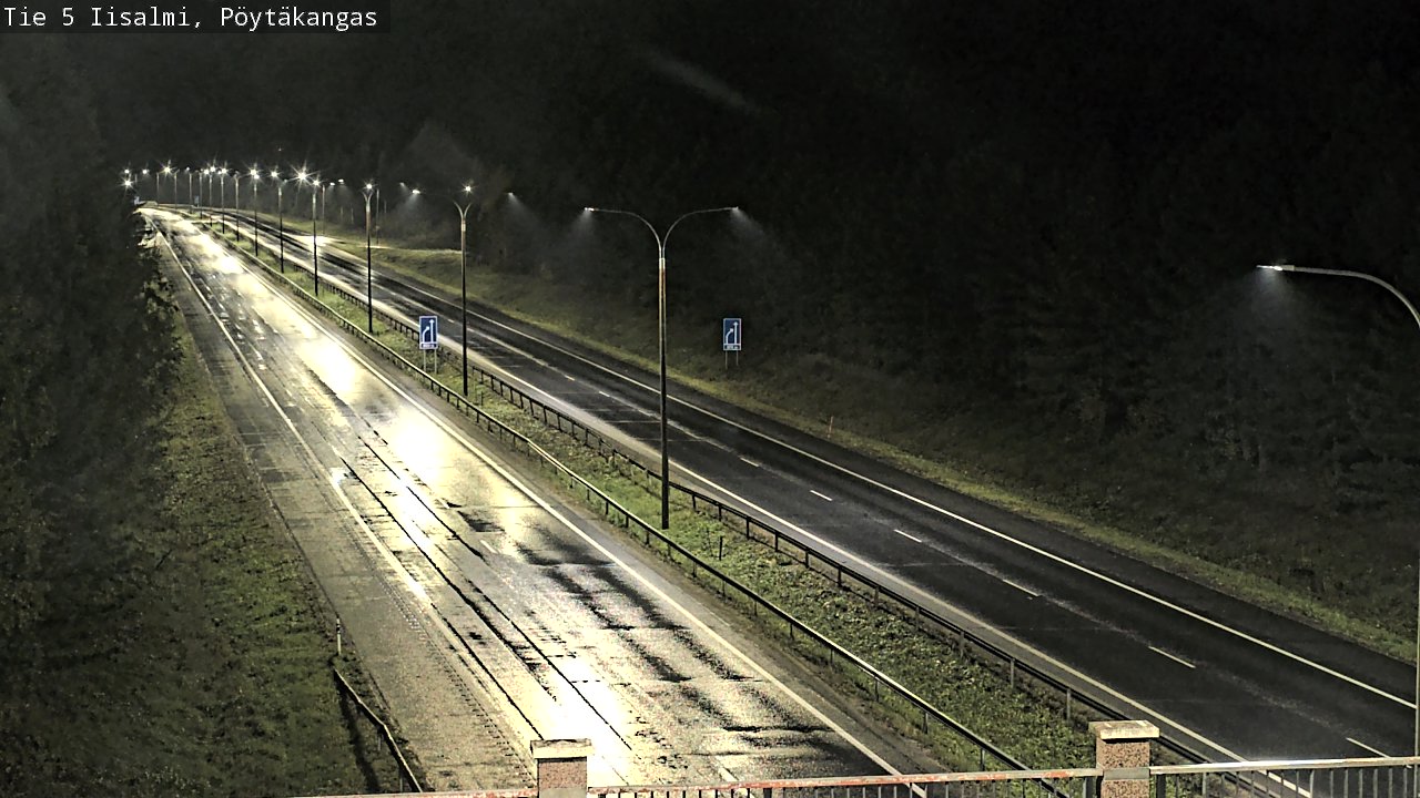 Kelikamerat Kuva Tie 5 Iisalmi, Pöytäkangas, Iisalmi, Pohjois-Savo
