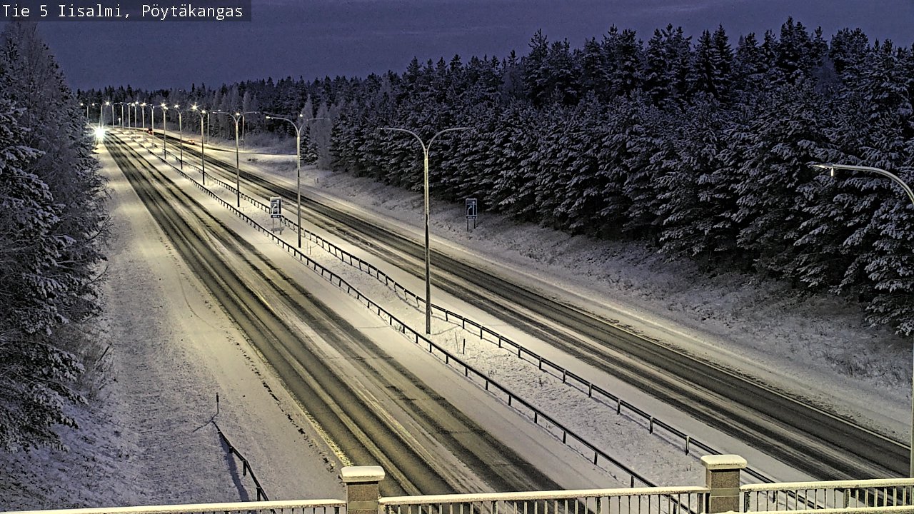 Kelikamerat Kuva Tie 5 Iisalmi, Pöytäkangas, Iisalmi, Pohjois-Savo