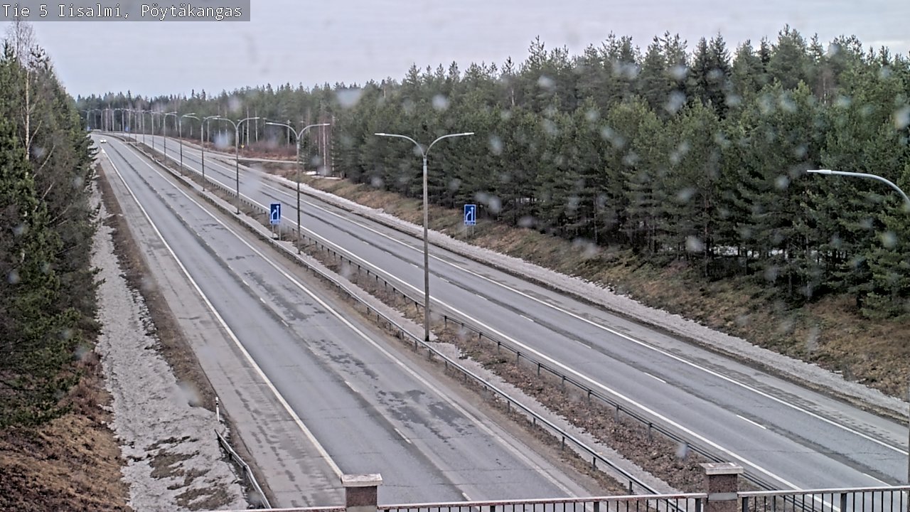 Kelikamerat Kuva Tie 5 Iisalmi, Pöytäkangas, Iisalmi, Pohjois-Savo