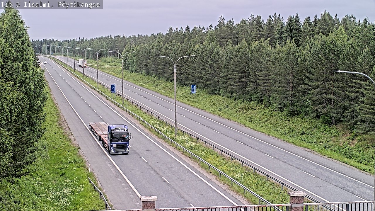 Kelikamerat Kuva Tie 5 Iisalmi, Pöytäkangas, Iisalmi, Pohjois-Savo