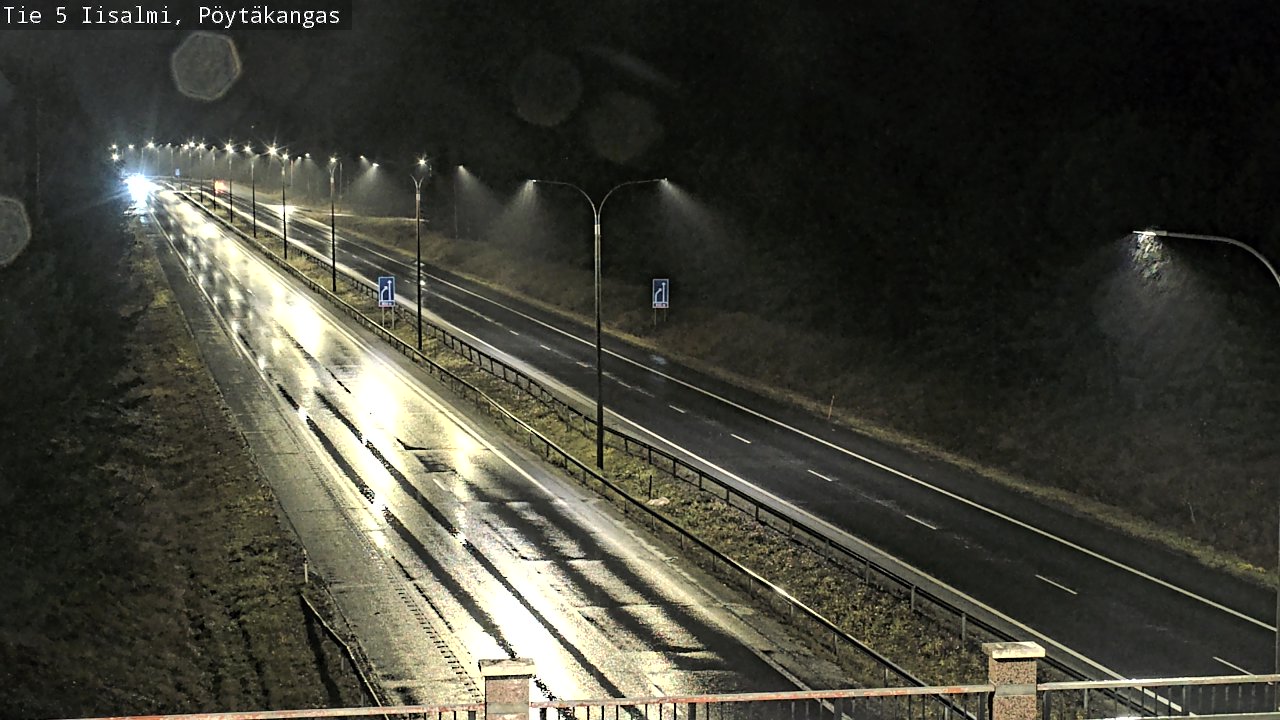 Weather Camera Image Väg 5 Idensalmi, Pöytäkangas, Iisalmi, Pohjois-Savo
