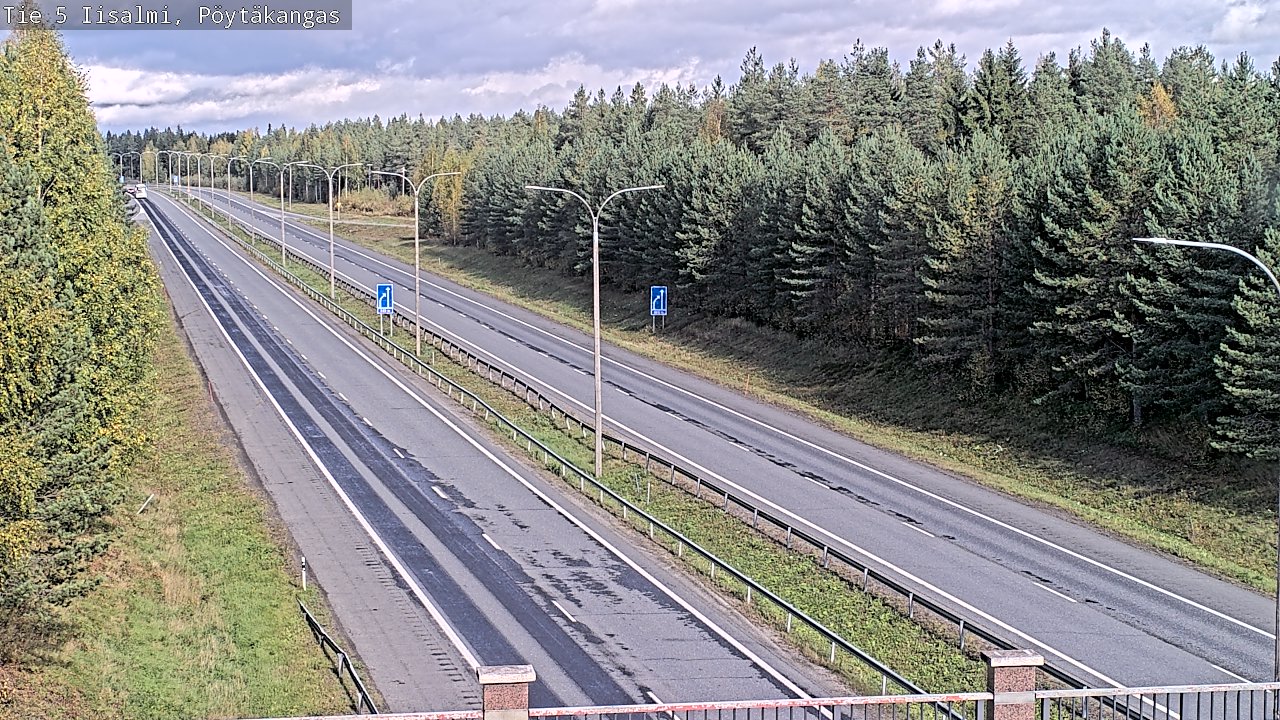 Kelikamerat Kuva Tie 5 Iisalmi, Pöytäkangas, Iisalmi, Pohjois-Savo